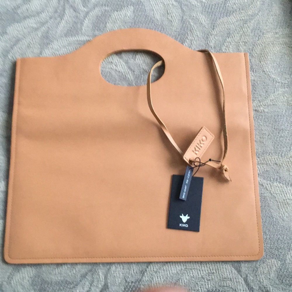 COPY - NWT Kiko Genuine cowhide leather unlined interior